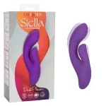 Stella Liquid Silicone Dual Pleaser - Purple Festival & Rave CalExotics