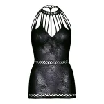 Lasting Love Lace Mini Dress - One Size - Black Panties & Thongs Leg Avenue