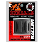 Baller Max Tag Ballstretcher - Black Cockrings | Ball Stretchers & Spreaders Oxballs