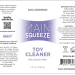 Main Squeeze - Toy Cleaner - 4 Fl. Oz.. Lubes & Essentials Doc Johnson