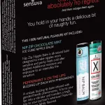 Lips and Nips Pleasure Kit Chocolate-Peppermint Cosmetics | Lip Balm Sensuva