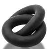 Shackle Double Link'd Cock/ball Rings - Black Cockrings | Ball Stretchers & Spreaders Oxballs