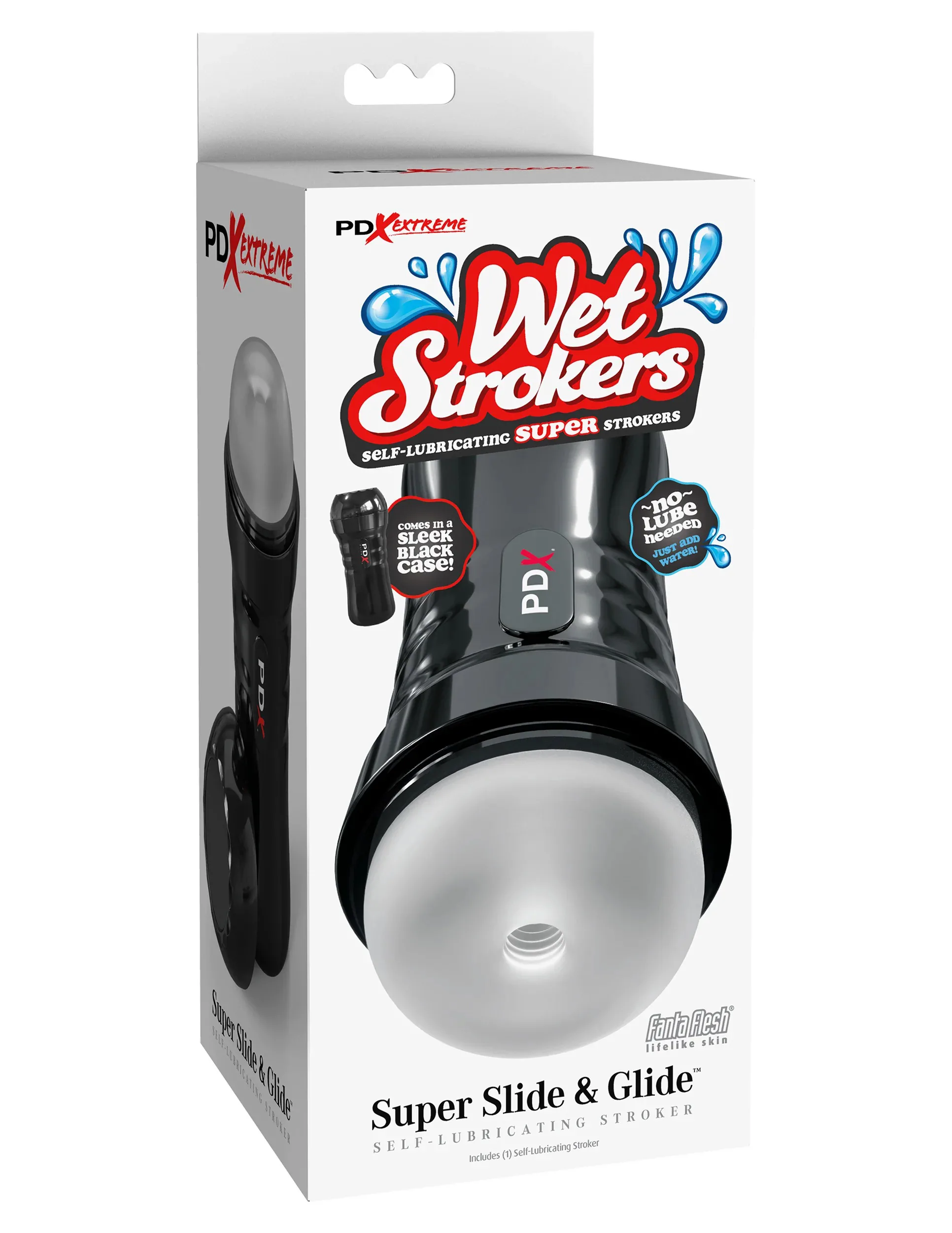 Wet Strokers - Super Slide and Glide - Frosted Strokers & Pumps Pipedream