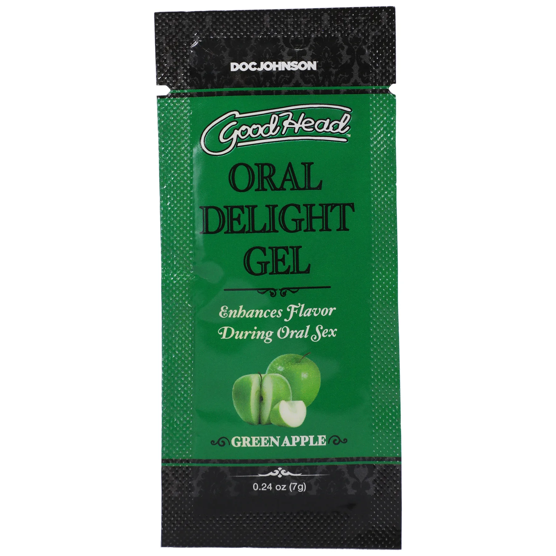 Goodhead - Oral Delight Gel - Green Apple - 0.24 Oz Enhancers Doc Johnson