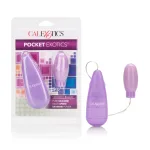 Silicone Slims Vibrating Smooth Bullet - Purple Vibrators CalExotics