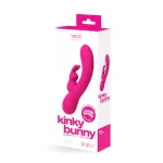 Kinky Bunny Plus Rechargeable Rabbit - Pink Vibrators VeDO