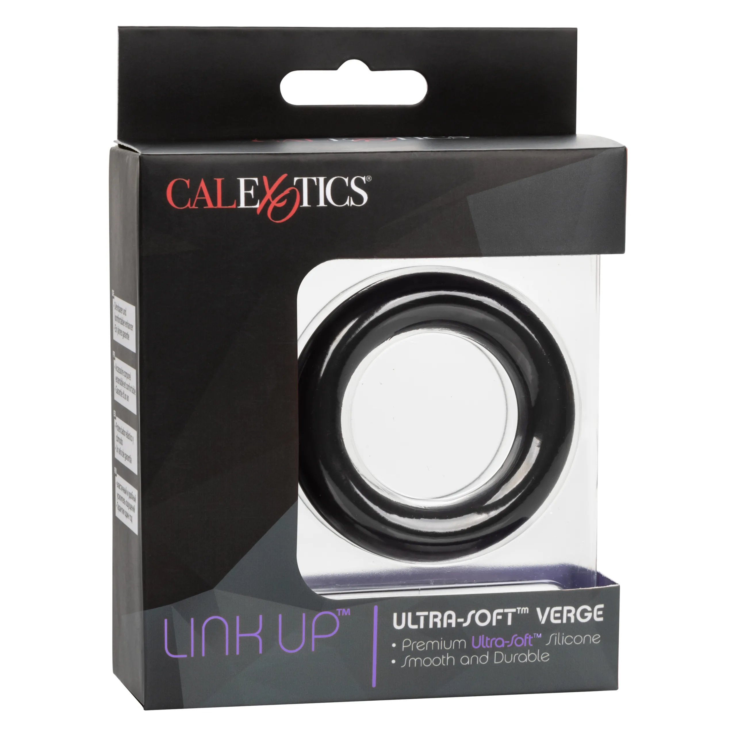 Link Up Ultra-Soft Verge - Black Enhancers CalExotics