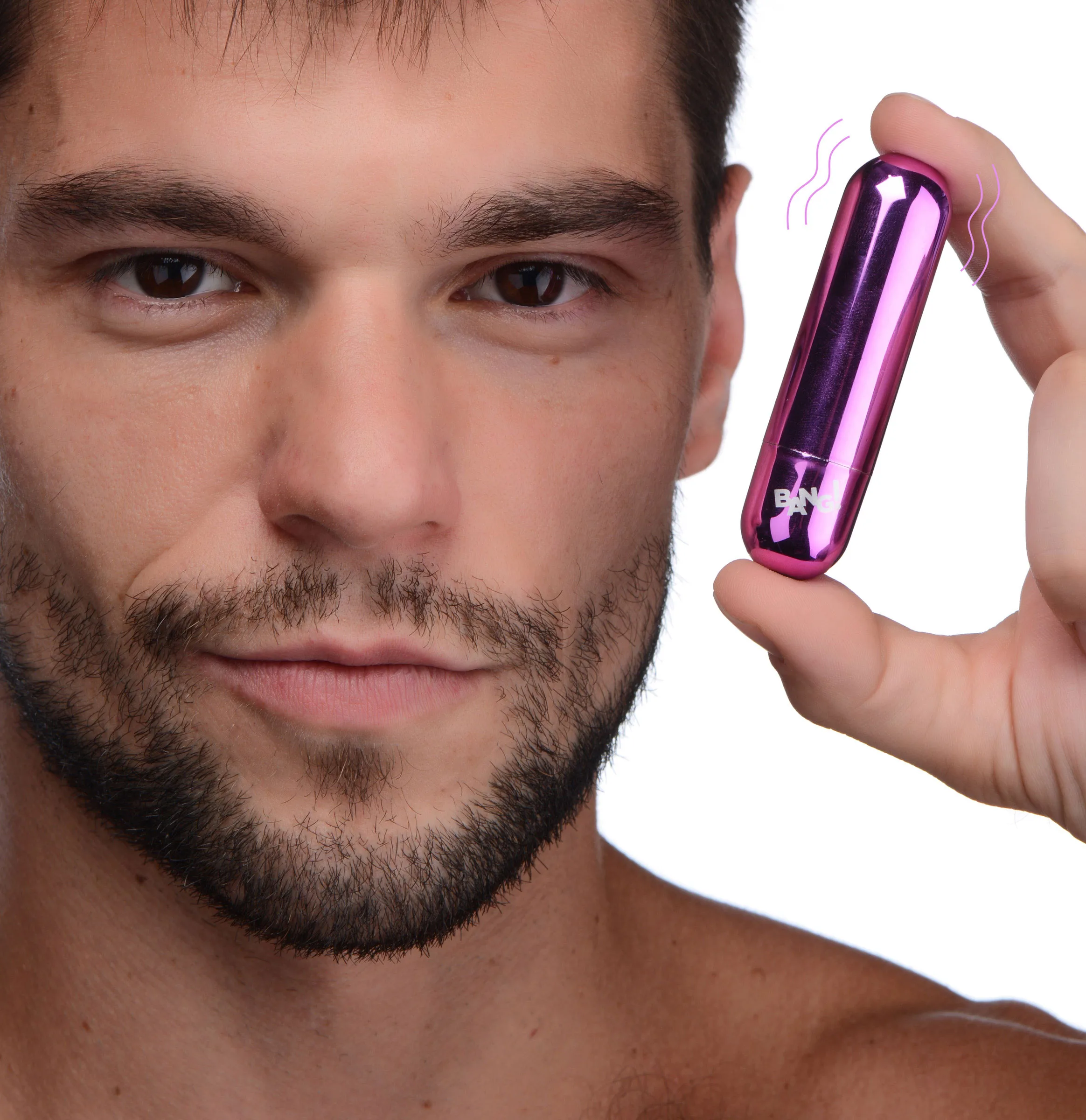 10x Rechargeable Vibrating Metallic Bullet - Purple Intimate Care XR Brands