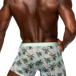 Sheer Prints - Seamless Sheer Short - Small - Flamingo Panties & Thongs Male Power