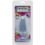 Crystal Jellies Butt Plug - Medium - Clear Anal Play Doc Johnson
