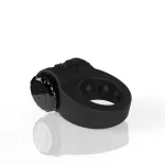 Screaming O - Big O Ritz Rechargeable Vibe Ring - Black Cockrings | Cockrings W/Clit Stimulators Screaming O