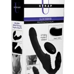 Pro Rider 9x Vibrating Silicone Strapless Strap on With Remote Control Lubes & Essentials XR Brands