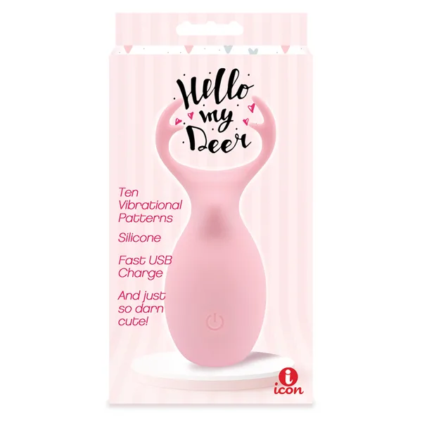 Buzzy Buddies Hello Dear - Pink Clit Stimulators | Clitoral Toys Icon Brands