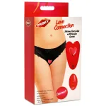 Love Connection Silicone Panty Vibe With Remote Control - Red Vibrators XR Brands