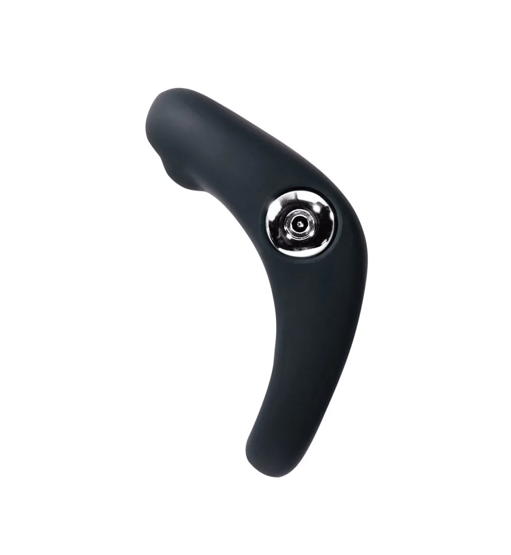 Rev Rechargeable Vibrating C-Ring - Black Festival & Rave VeDO