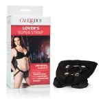 Lovers Super Strap - Universal Harness - Black Robes & Sleepwear CalExotics