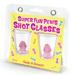 Super Fun Penis Shot Glasses Party Supplies | Accessories Little Genie