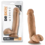 Dr. Skin - Dr. Mark - 7 Inch Dildo With Balls - Tan Dildos Blush