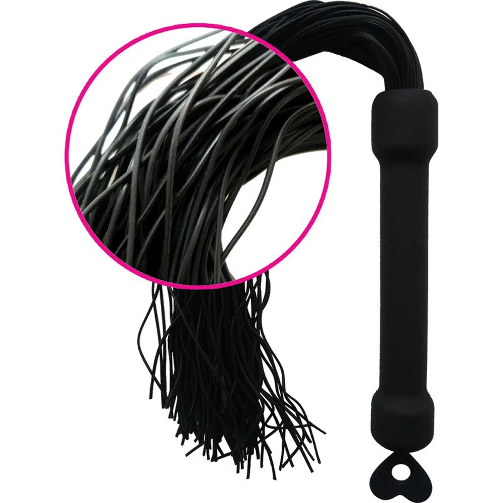 Whip It! Black Tassel Whip BDSM & Kink Hott Products