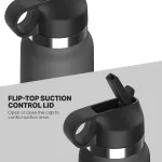 Fuck Flask - Secret Delight - Grey Bottle - Brown Strokers & Pumps Pipedream