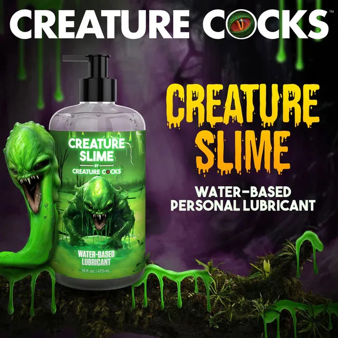 Creature Slime Water Based Lubricant 16oz Lubes & Essentials XR Brands
