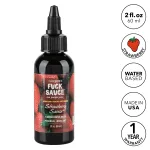 Fuck Sauce Flavored Water-Based Personal Lubricant - Strawberry - 2 Fl. Oz. Lubes & Essentials CalExotics