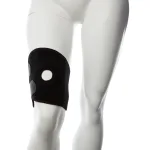 Gender Fluid Thigh Rider Strap-on Harness - Small- Large - Black Dildos Voodoo Toys