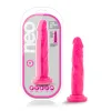 Neo - 7.5 Inch Dual Density Cock - Neon Pink Anal Play Blush