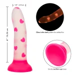 Glow Stick Heart - Pink Dildos CalExotics