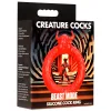 Beast Mode Silicone Cock Ring - Red Enhancers XR Brands