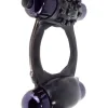 Fantasy C-Ringz Duo-Vibrating Super Ring Black Vibrators Pipedream