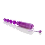 Vibrating Pleasure Beads - Purple Vibrators CalExotics
