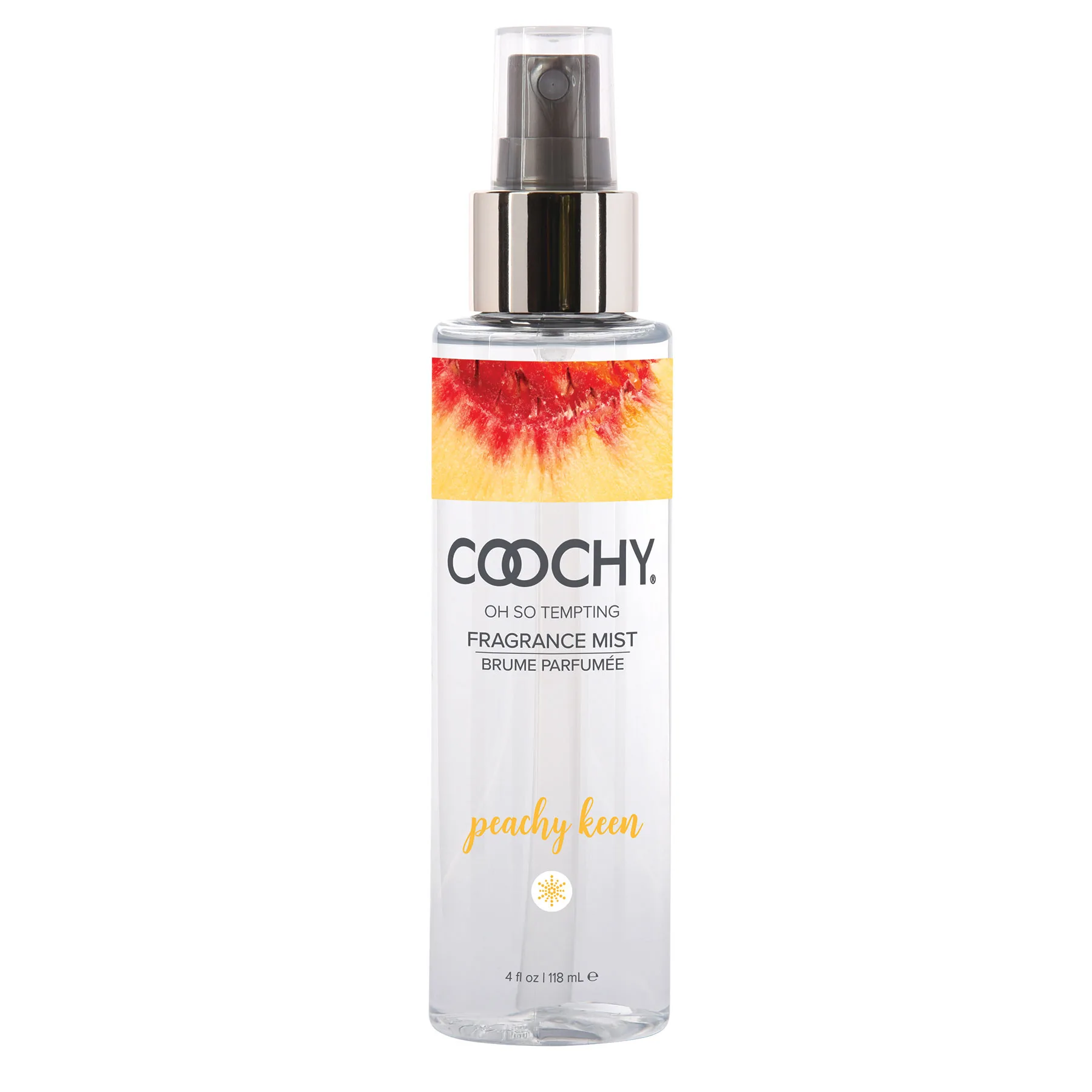 Coochy Oh So Tempting Fragrance Mist - Peachy Keen - 4 Fl. Oz. Bath & Body | Body Spray Classic Brands