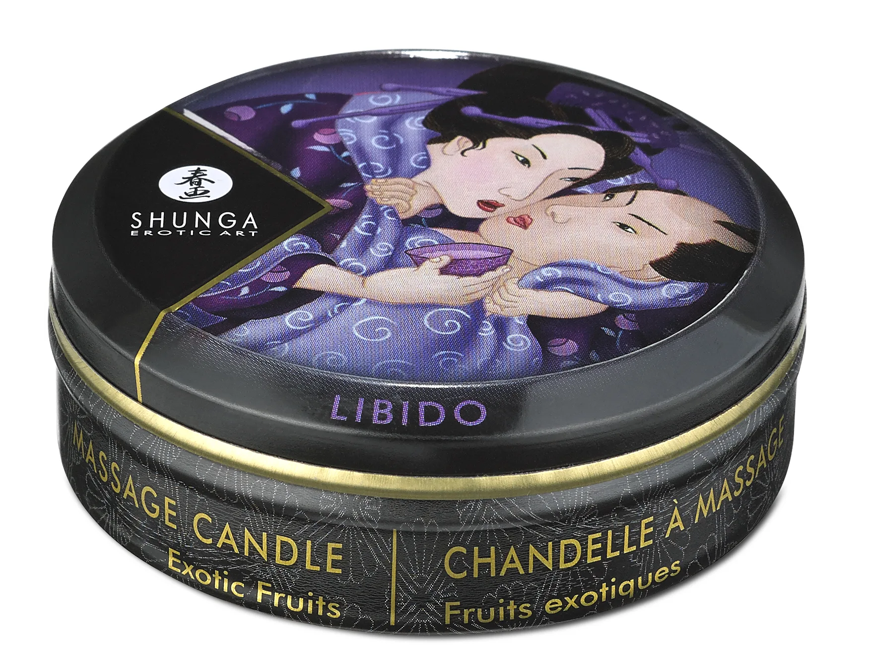 Mini Massage Candle - Libido - Exotic Fruits - 1 Fl. Oz. Festival & Rave Shunga