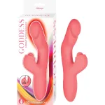Goddess Heat Up Tapping Massager - Coral Vibrators Nasstoys