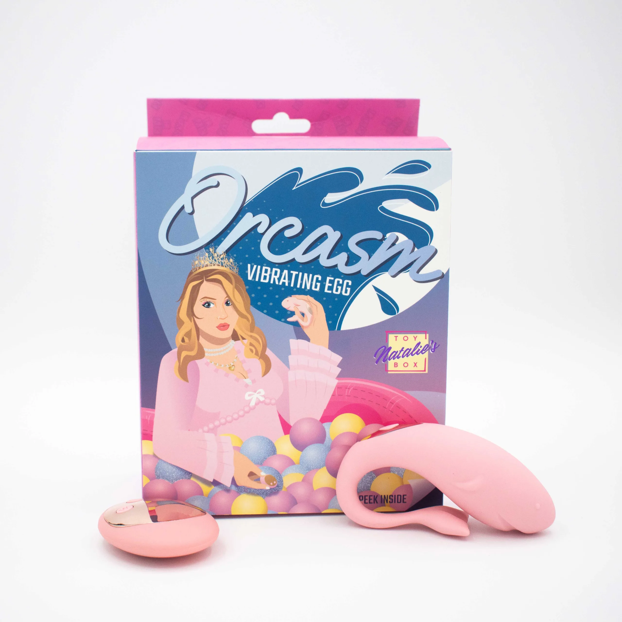 Orcasm Remote Controlled Wearable Egg Vibrator Anal Play Like A Kitten