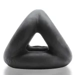 Tri-Sport 3-Ring 3-Sized Cock and Ball Sling - Black Enhancers Oxballs