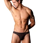 Widow Maker Classic Thong - S/m - Black Panties & Thongs Male Power