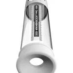 Max Boost Pro Flow - White/clear Strokers & Pumps Pipedream