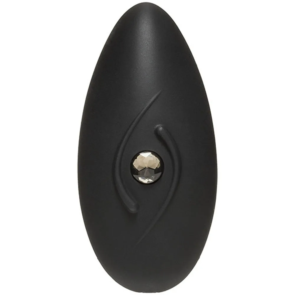 Body Bling - Clit Caress Mini-Vibe in Second Skin Silicone - Silver Vibrators Doc Johnson