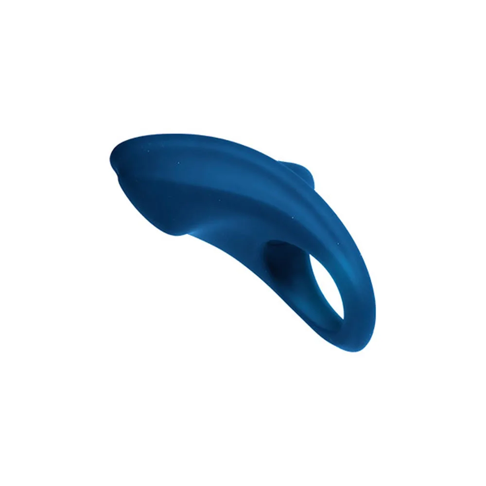 Over Drive Plus Rechargeable Cock Ring - Blue Festival & Rave VeDO