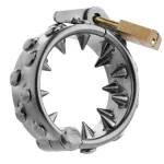 Impaler Locking Cbt Ring With Spikes Festival & Rave XR Brands