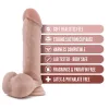 Dr. Skin - Dr. William - 8 Inch Dildo With Balls - Beige Dildos Blush