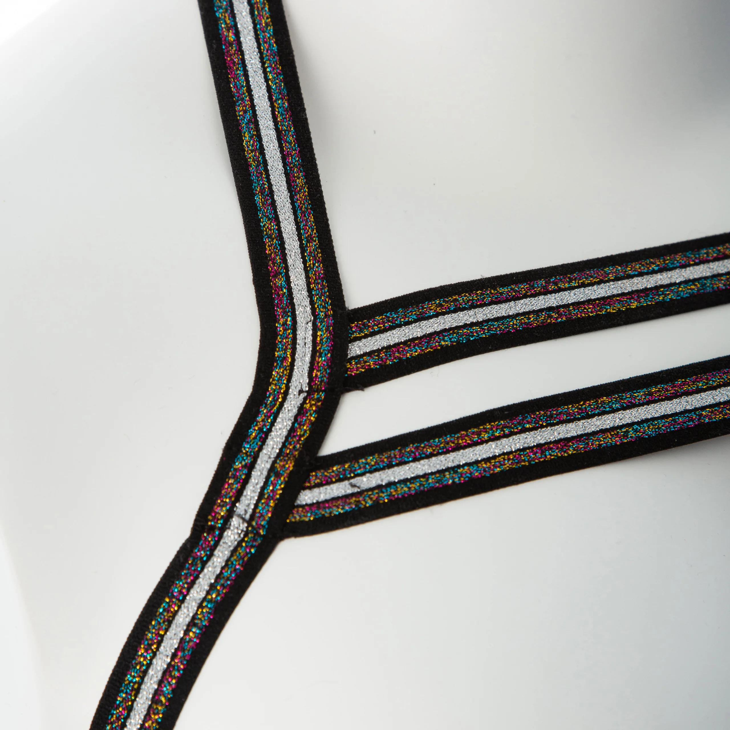 Gender Fluid Silver Lining Harness - Small/large - Multi-Color BDSM & Kink Voodoo Toys