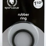 1.5 Inch Rubber C-Ring - Black Enhancers Spartacus