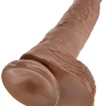 King Cock 10 Inch Cock With Balls - Tan Dildos Pipedream