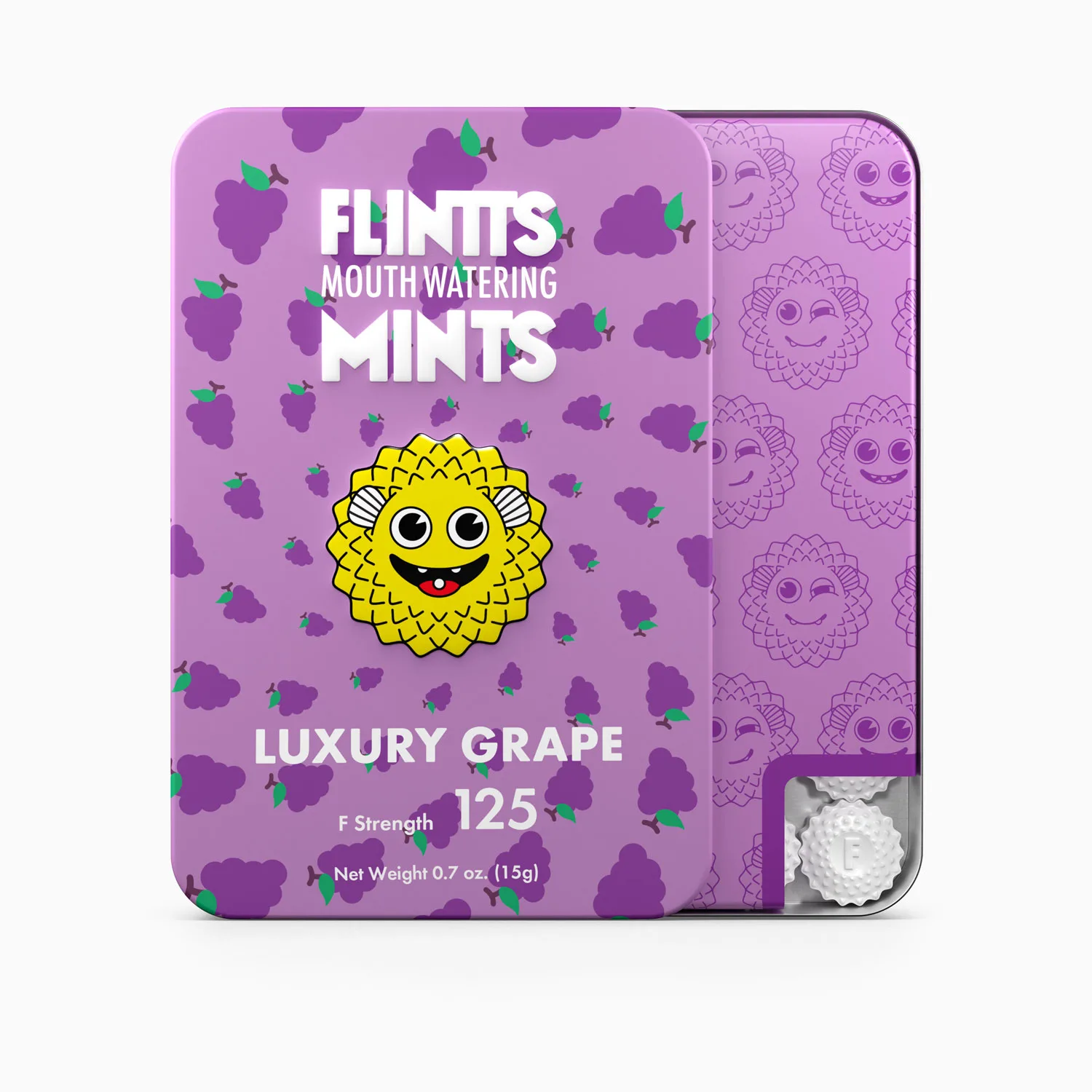 Flintts Mouth Watering Mints Luxury Grape - F-Strength 125 Lubes & Essentials Flintts Mints