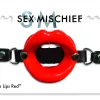 Sex and Mischief Silicone Lips - Red BDSM & Kink Sportsheets