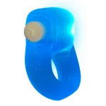 Glowdick Cockring With Led - Blue Ice Vibrators Oxballs