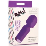 10x Mini Silicone Wand - Purple Vibrators XR Brands